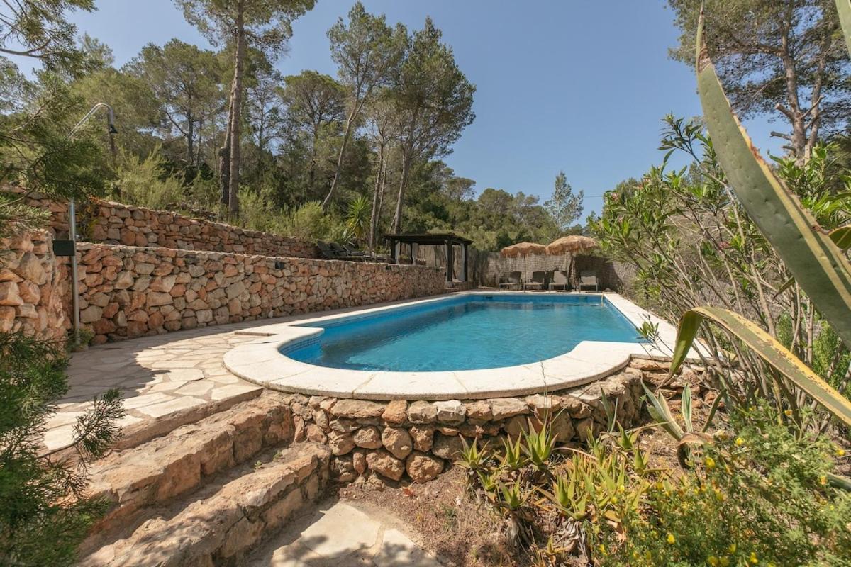 Sunset Villa With Pool And Seaview Cala Tarida  Exterior photo